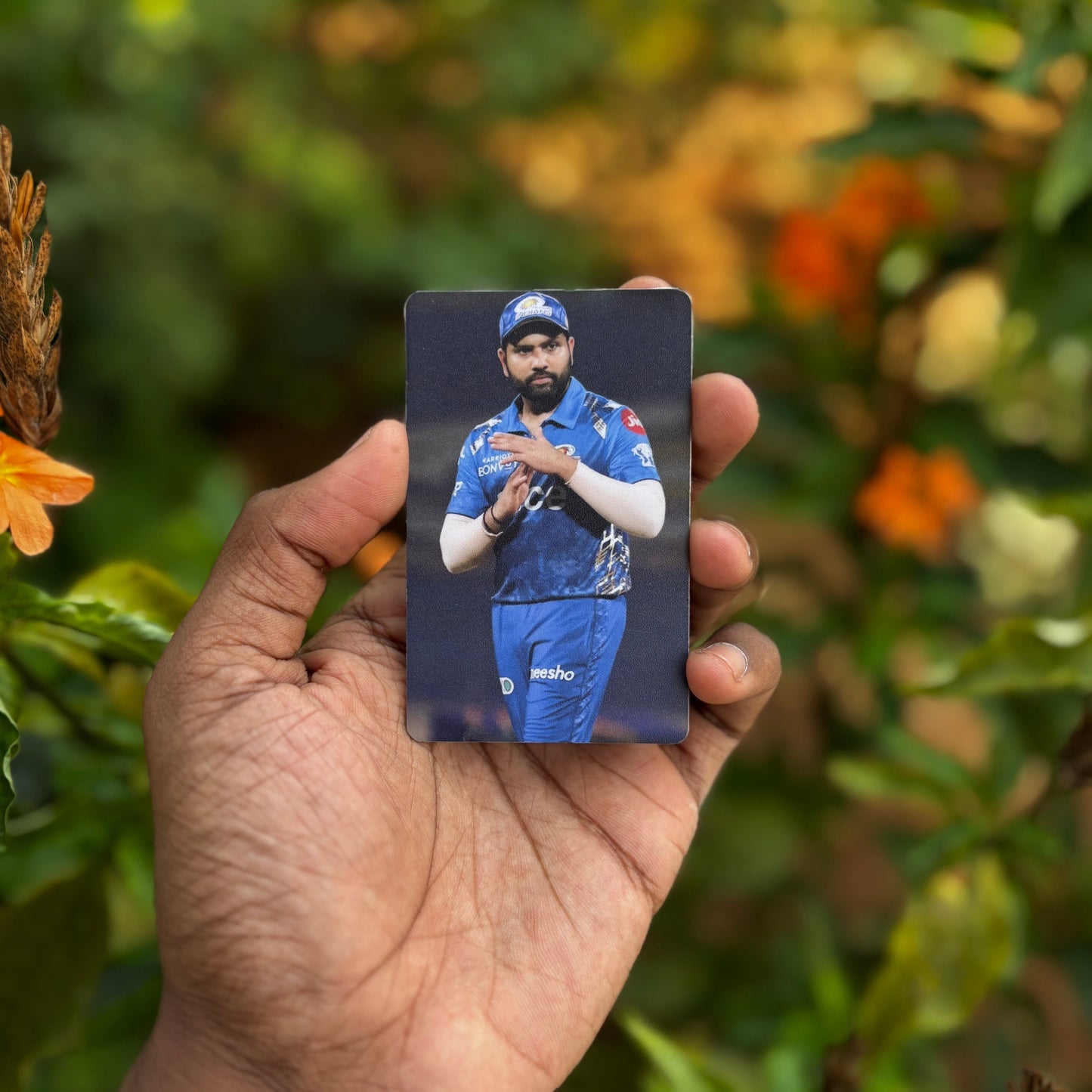 Mumbai Indians Wallet Card - Matte Finished