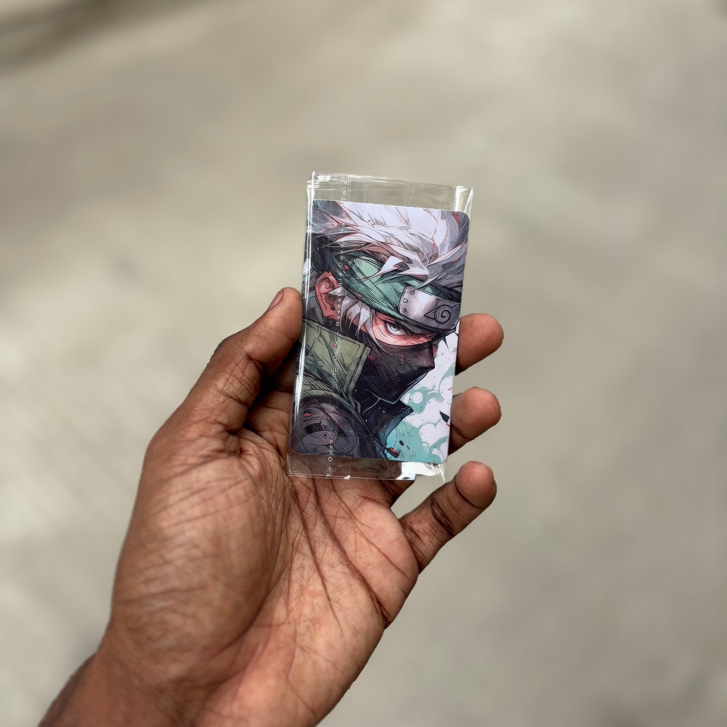 Premium Kakashi Wallet Card - Matte Finished!