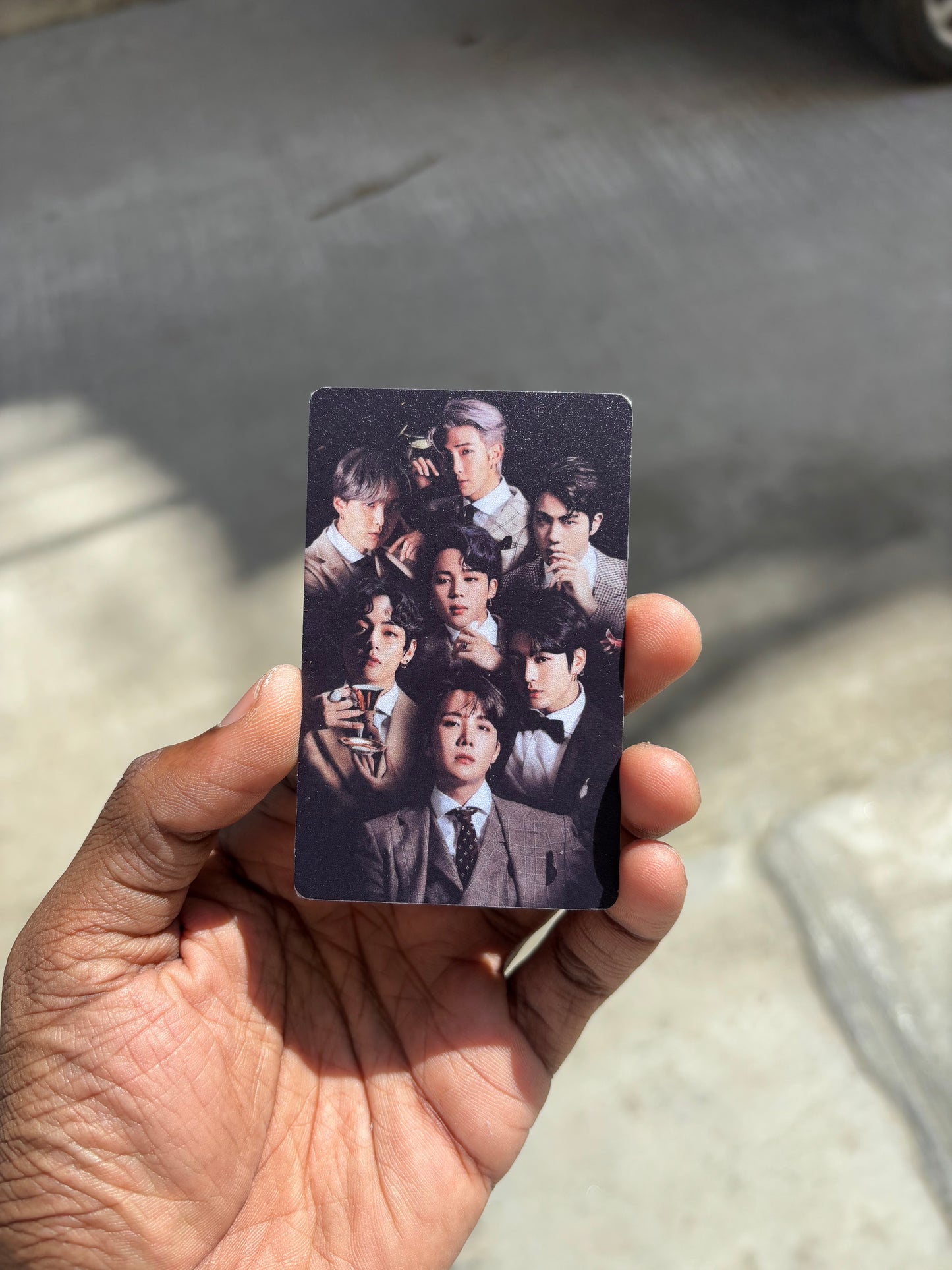 BTS Premium Wallet Card - Matte Finished !!