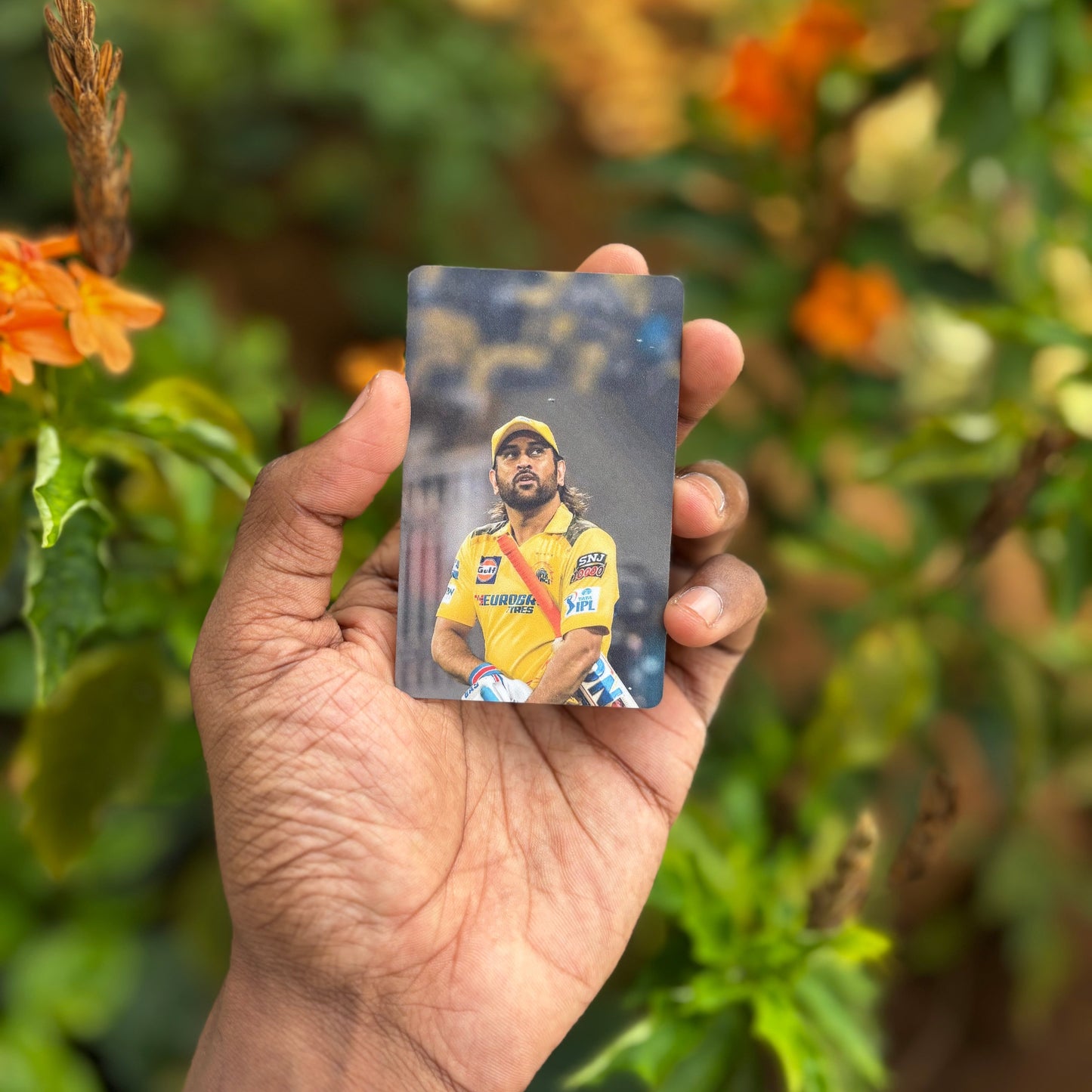 Chennai Super Kings Wallet Card - Matte Finished