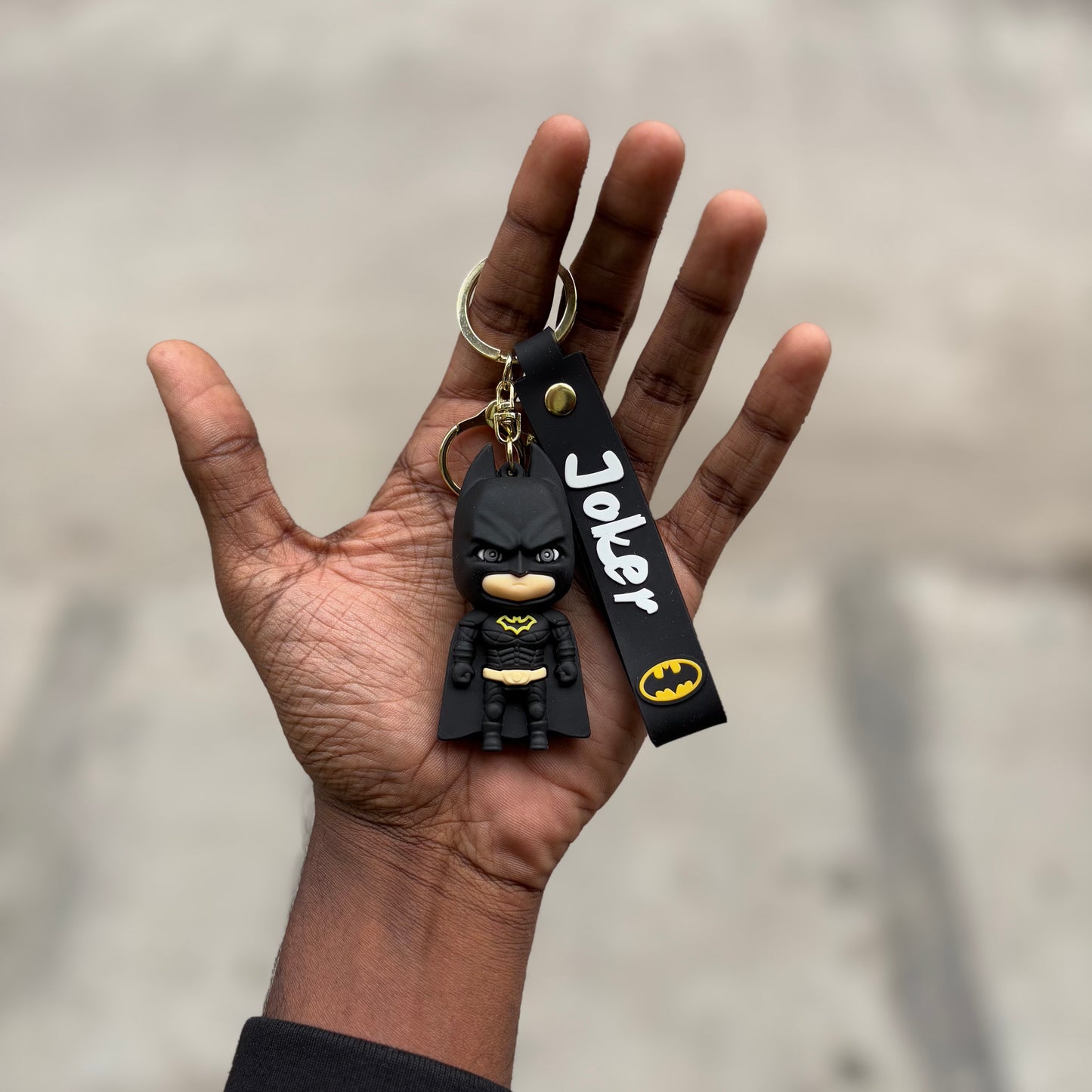 Batman - 3D Silicone Keychain