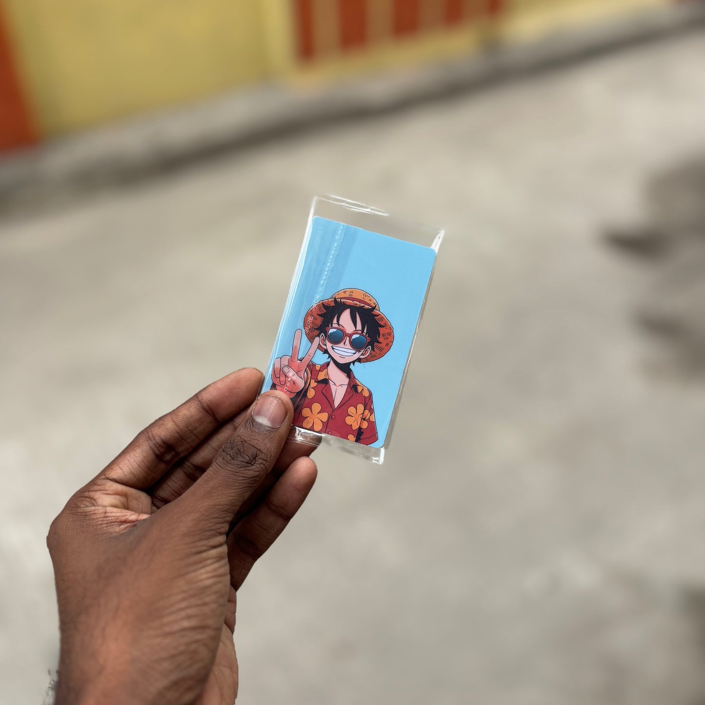 Premium Luffy Wallet Card - Matte Finished!