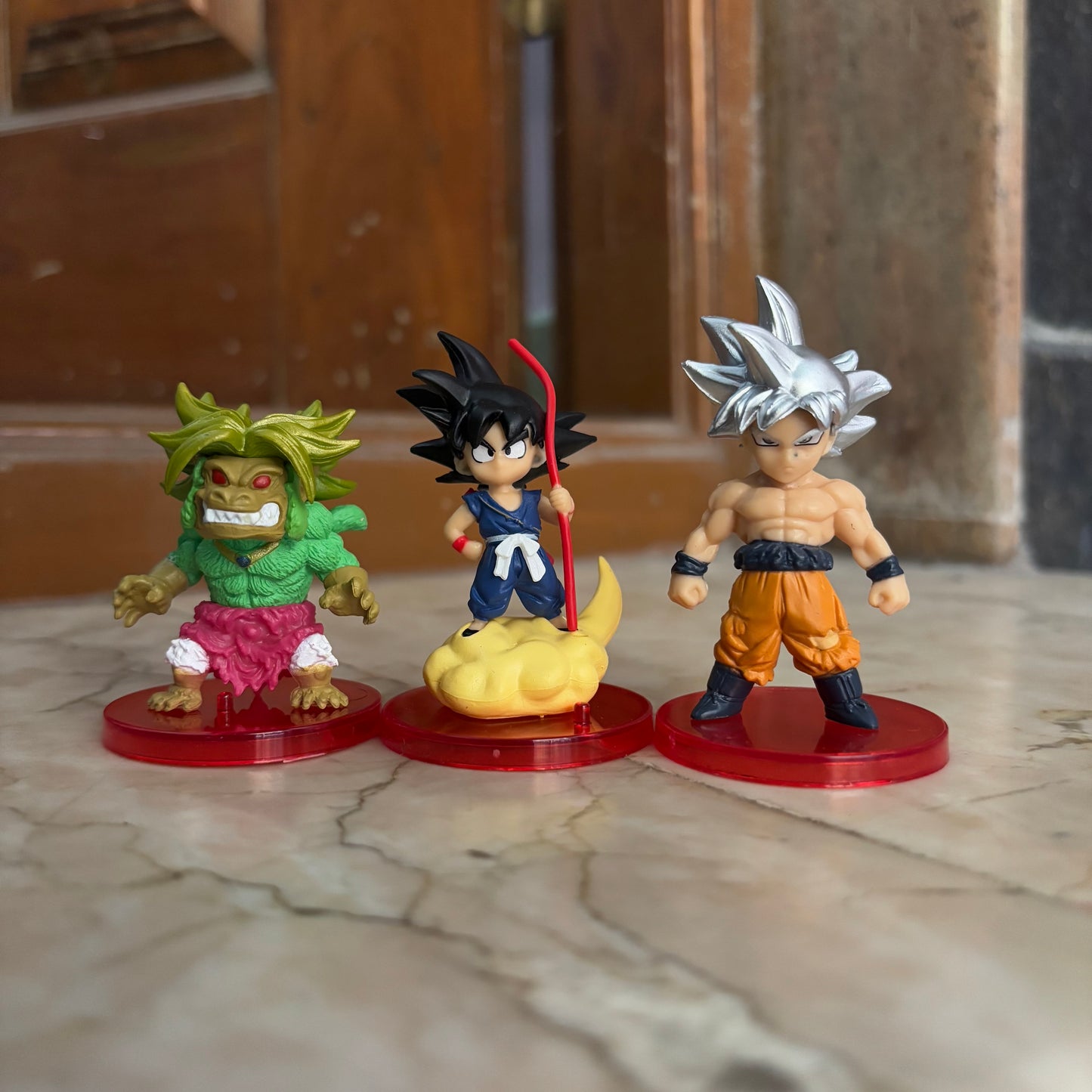 3 Dragon Ball Z Action Figures Combo (6 - 7 CM)