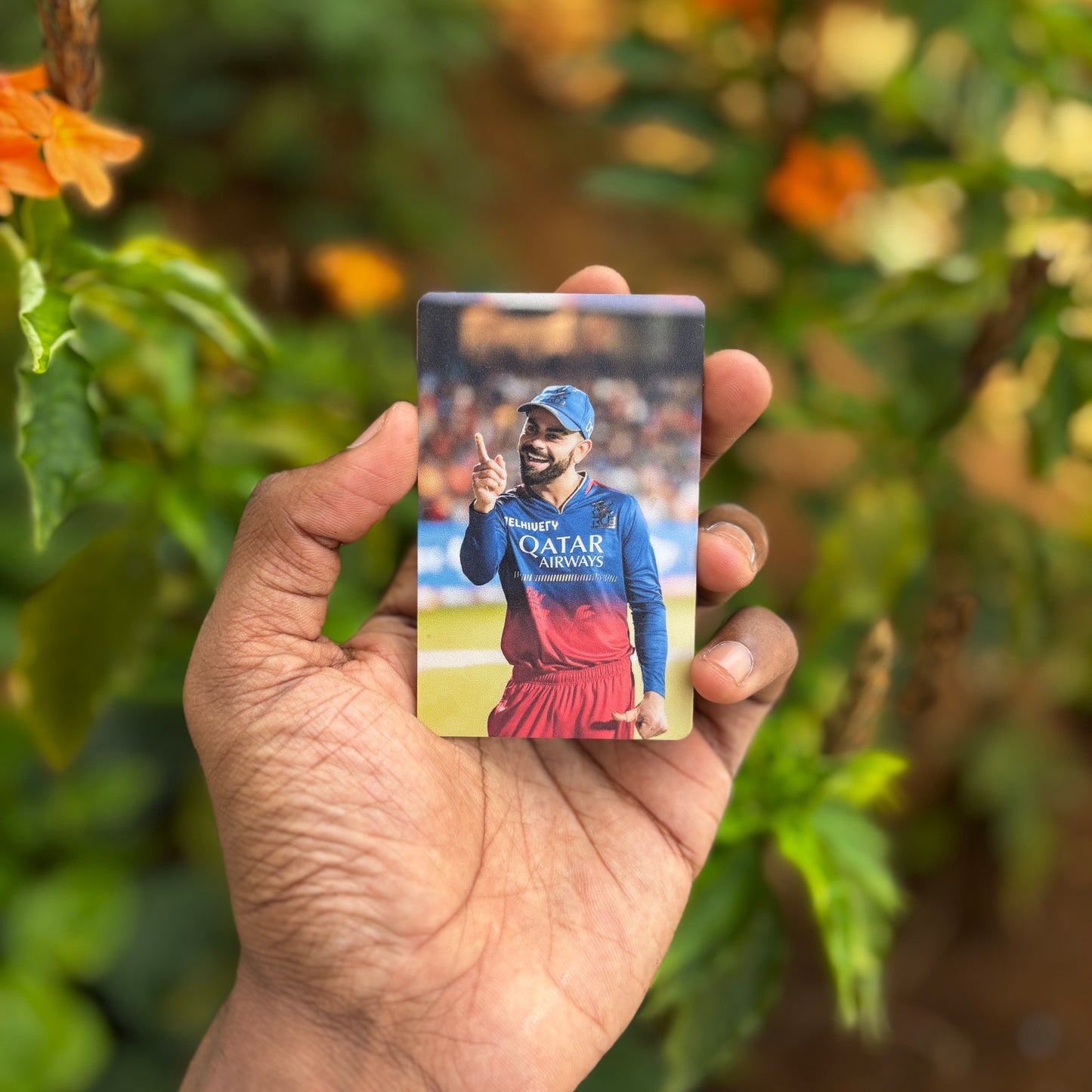 Royal Challengers Bangalore Wallet Card - Matte Finished