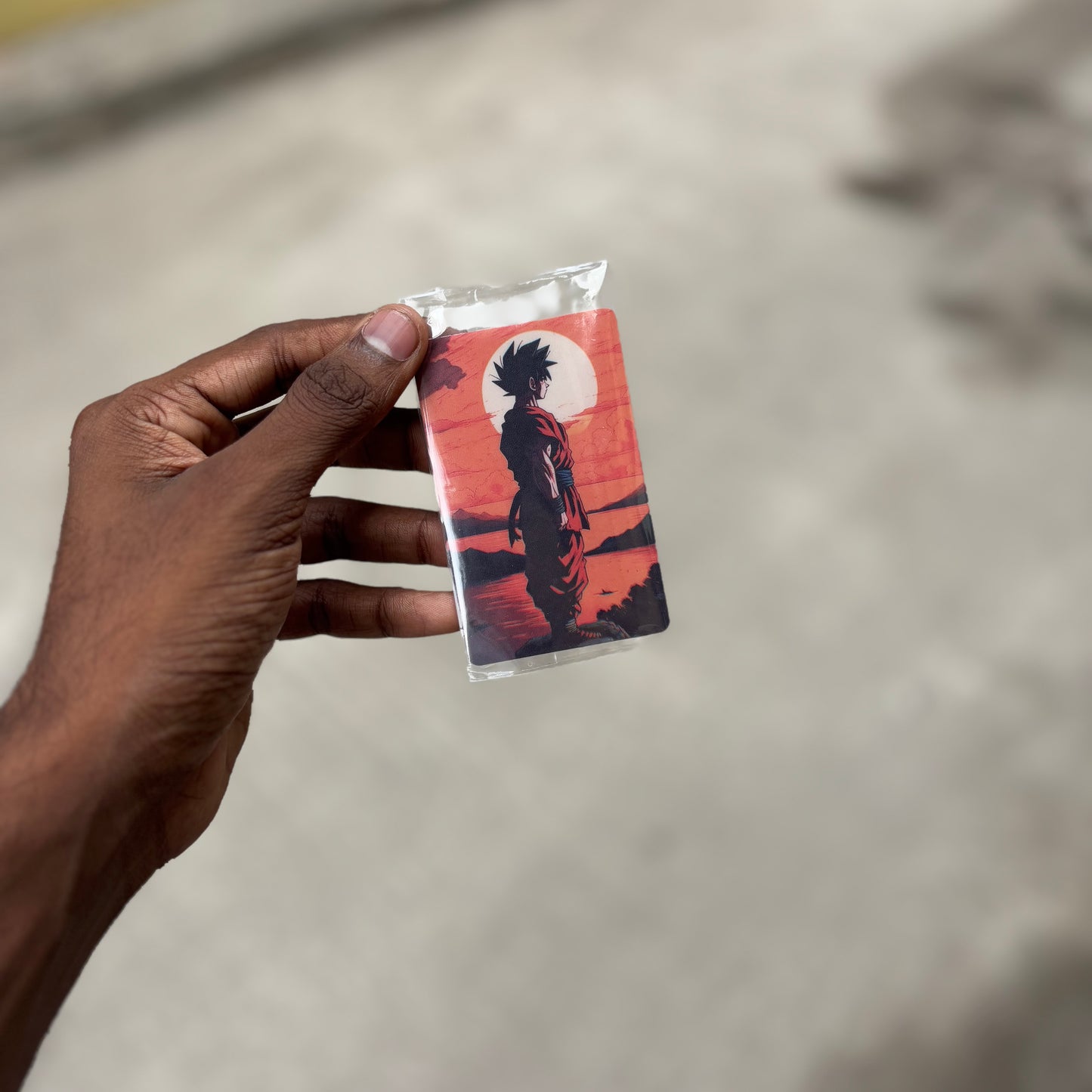 Premium Goku Wallet Card - Matte Finished!