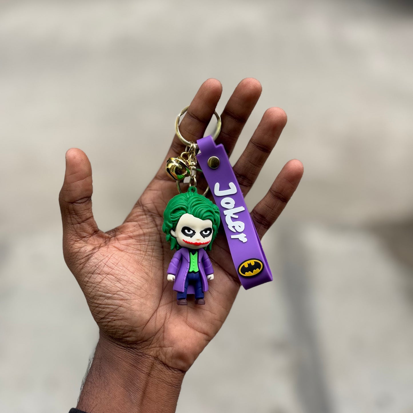 Joker - 3D Silicone Keychain