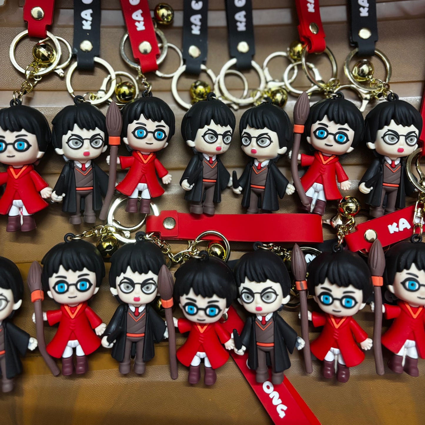 Harry Potter ( Black ) - 3D Silicone Keychain