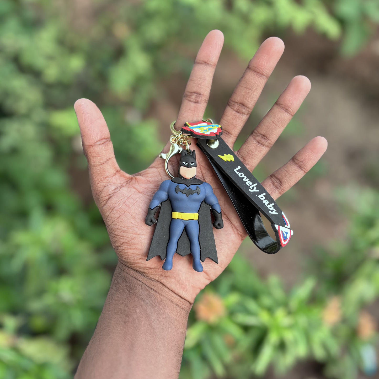 Batman - 3D Silicone Keychain
