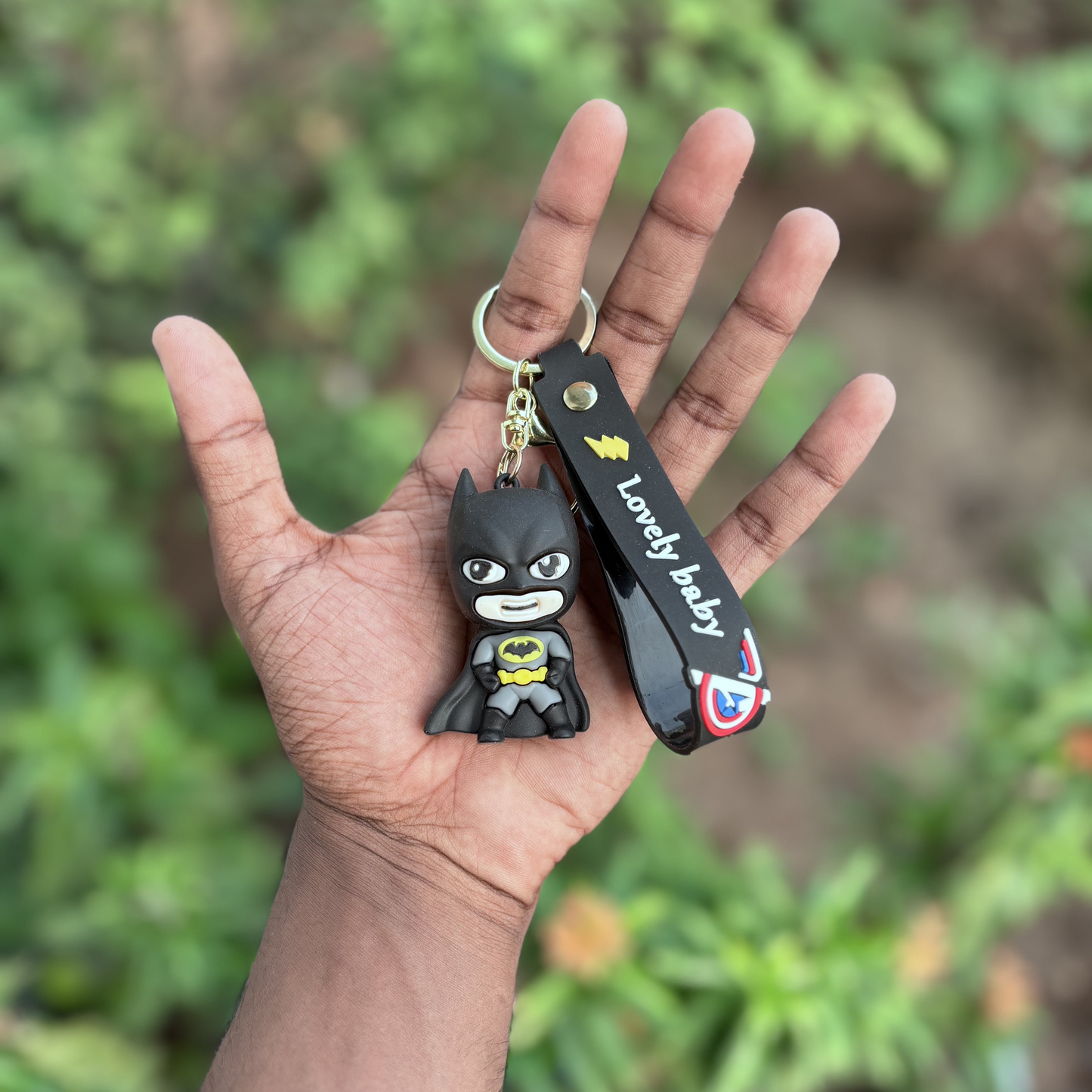 Batman - 3D Silicone Keychain