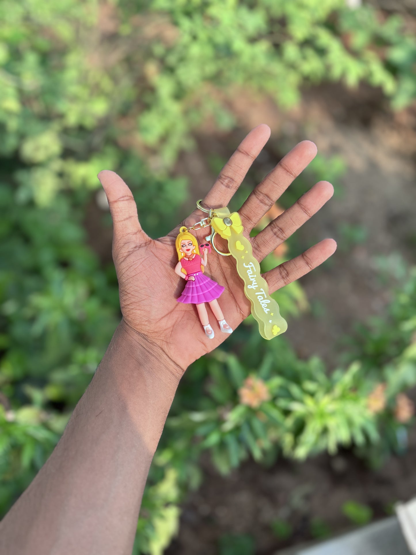 Barbie Girl - 3D Silicone Keychain