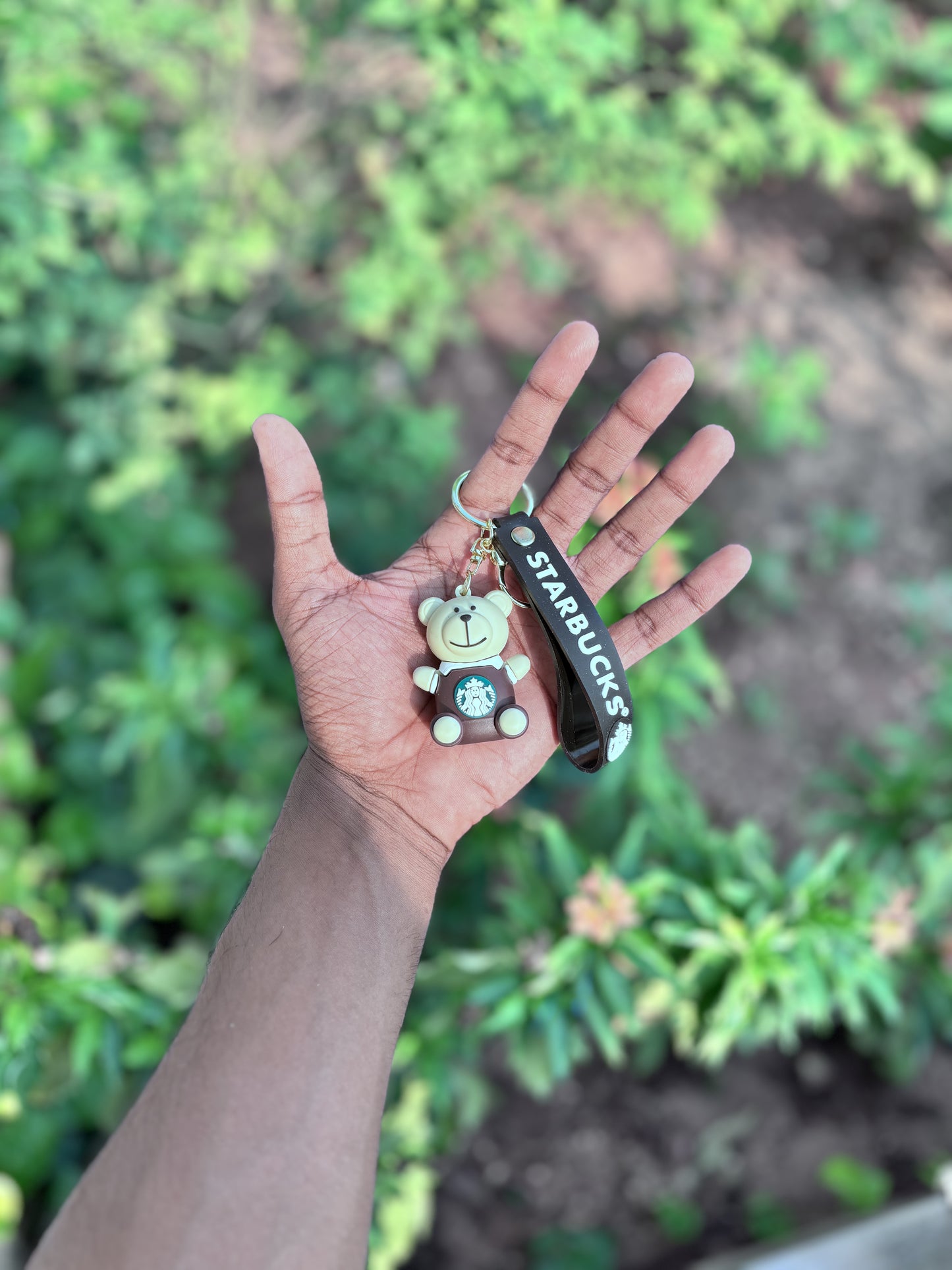 Starbucks Panda - 3D Silicone Keychain