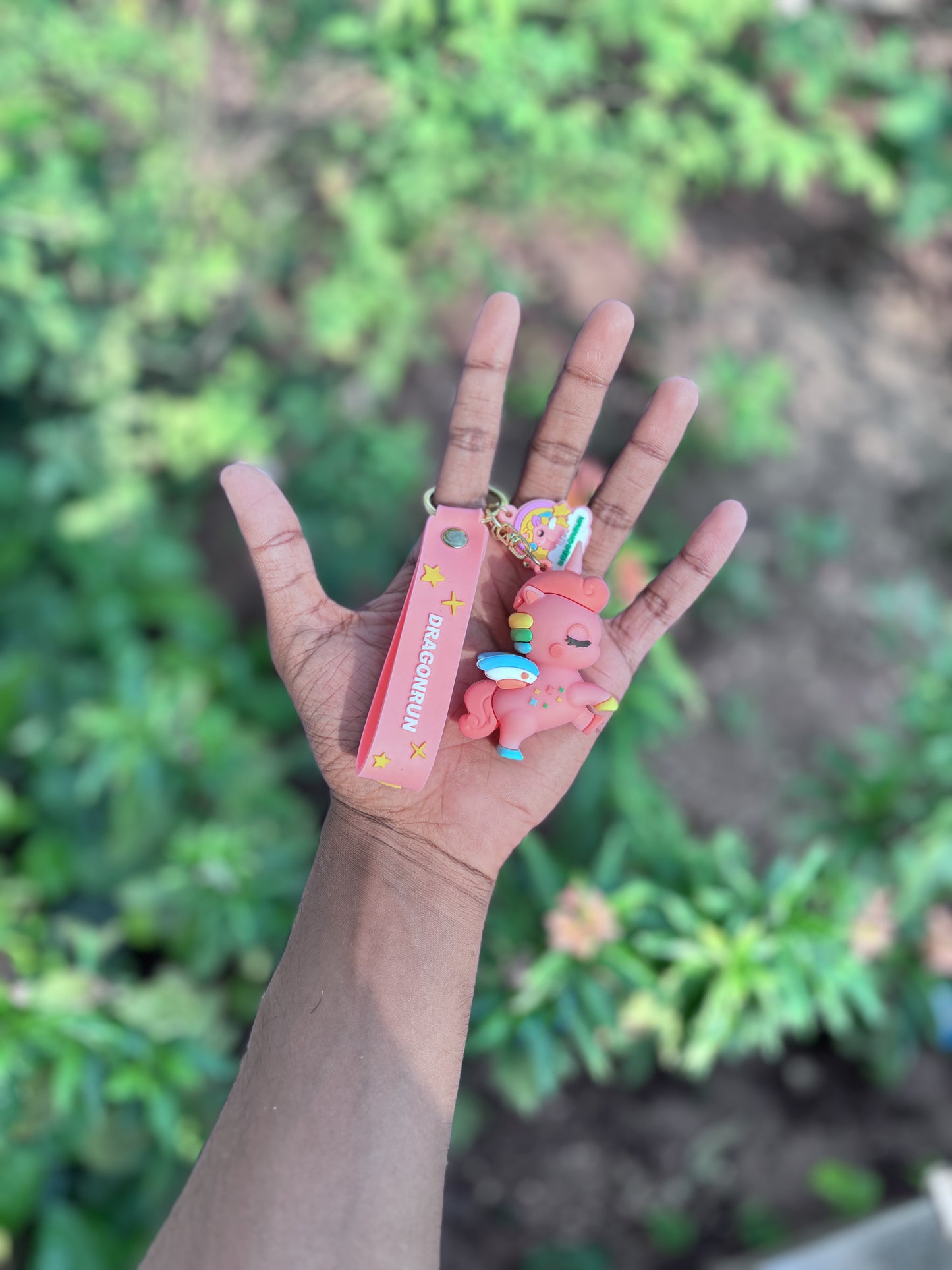 Cute Unicorn - 3D Silicone Keychain