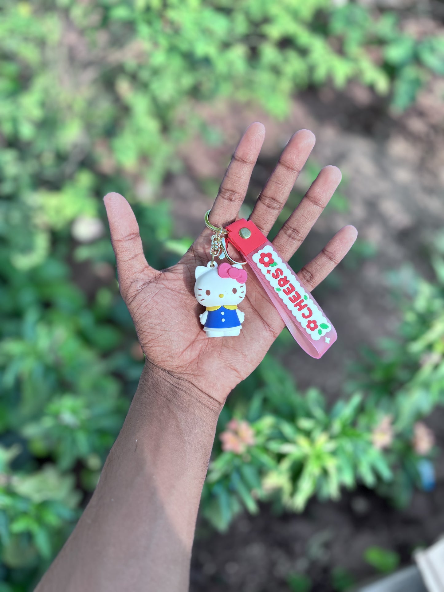 Hello Kitty - 3D Silicone Keychain