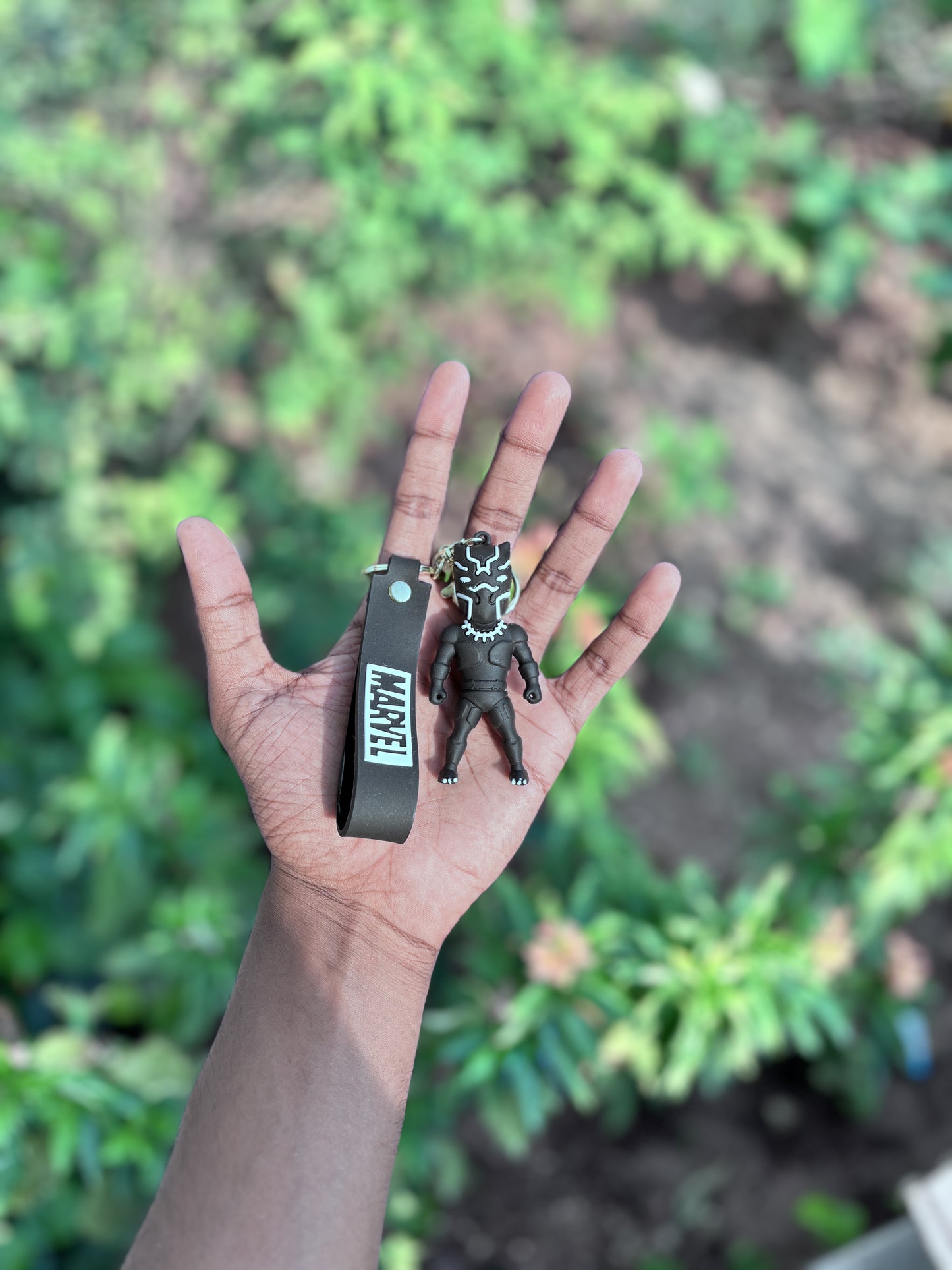 Black Panther - 3D Silicone Keychain