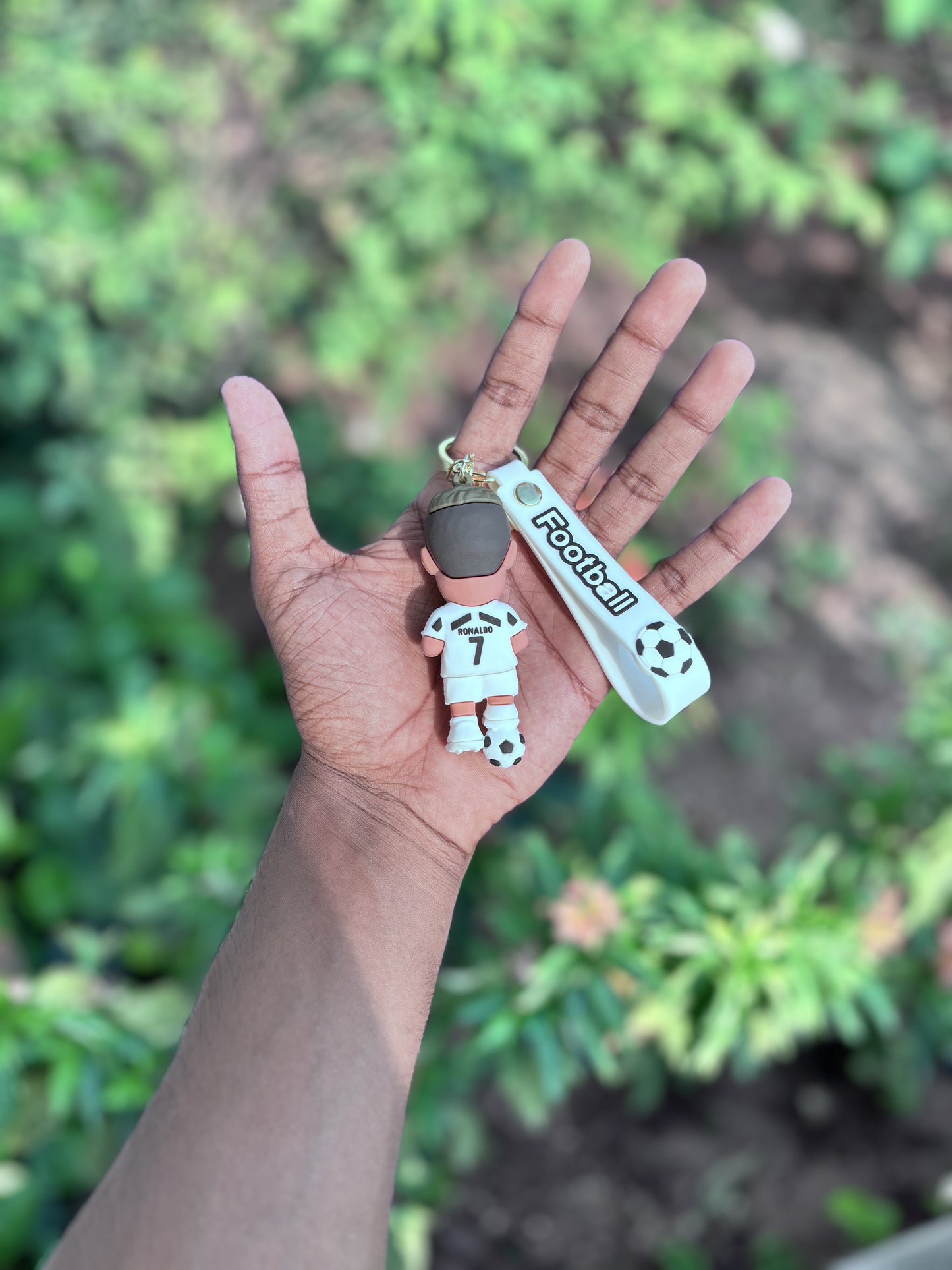 Jeep Ronaldo - 3D Silicone Keychain