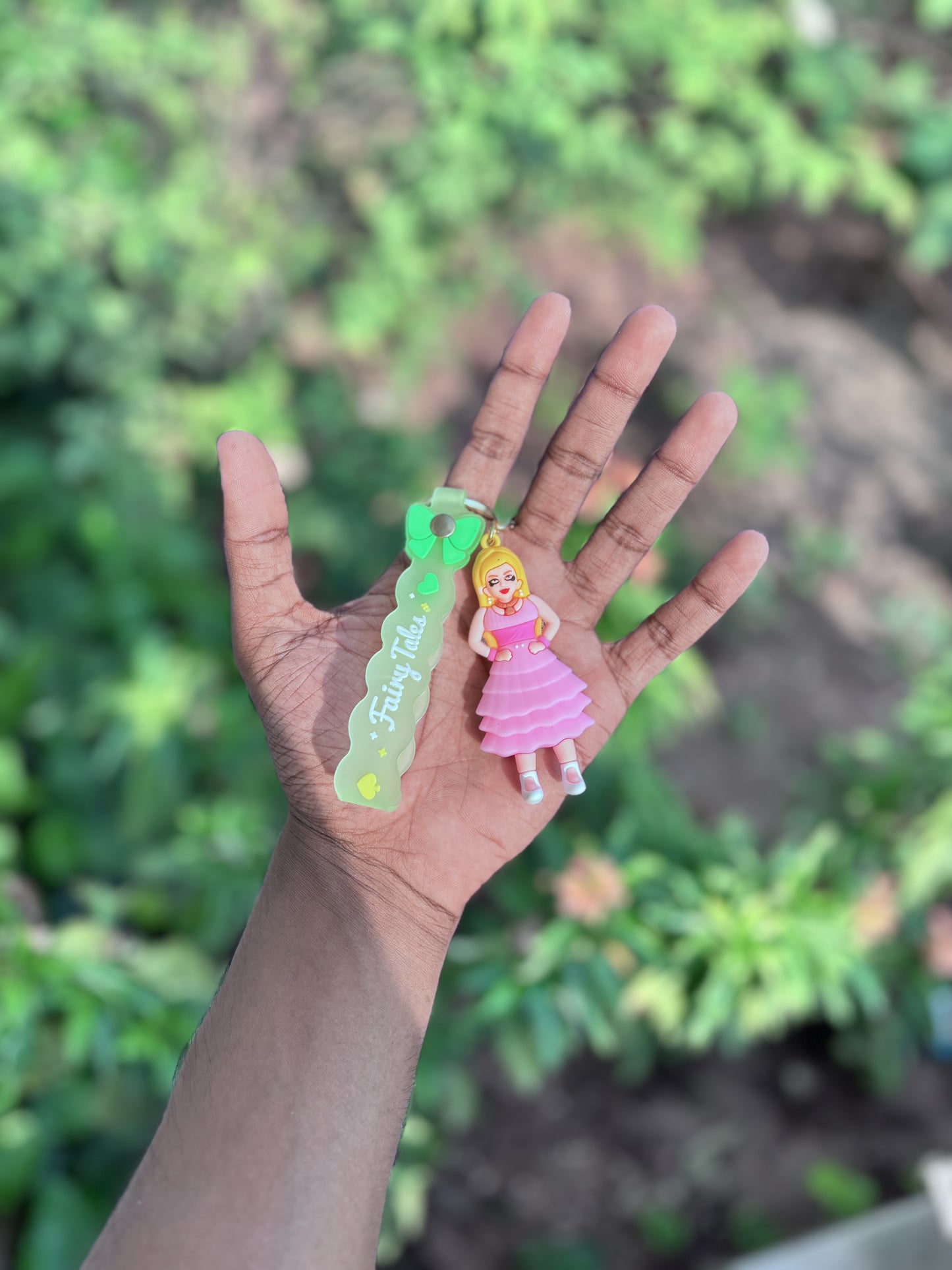 Barbie Girl - 3D Silicone Keychain