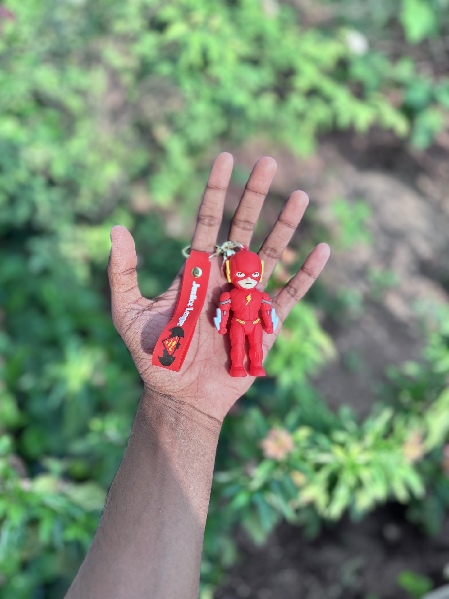 Flash - 3D Silicone Keychain