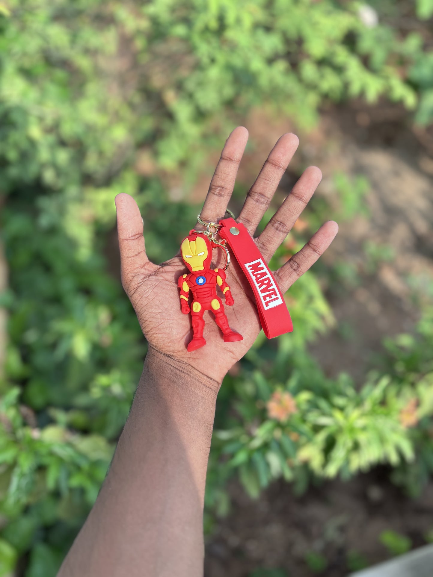 Iron Man - 3D Silicone Keychain