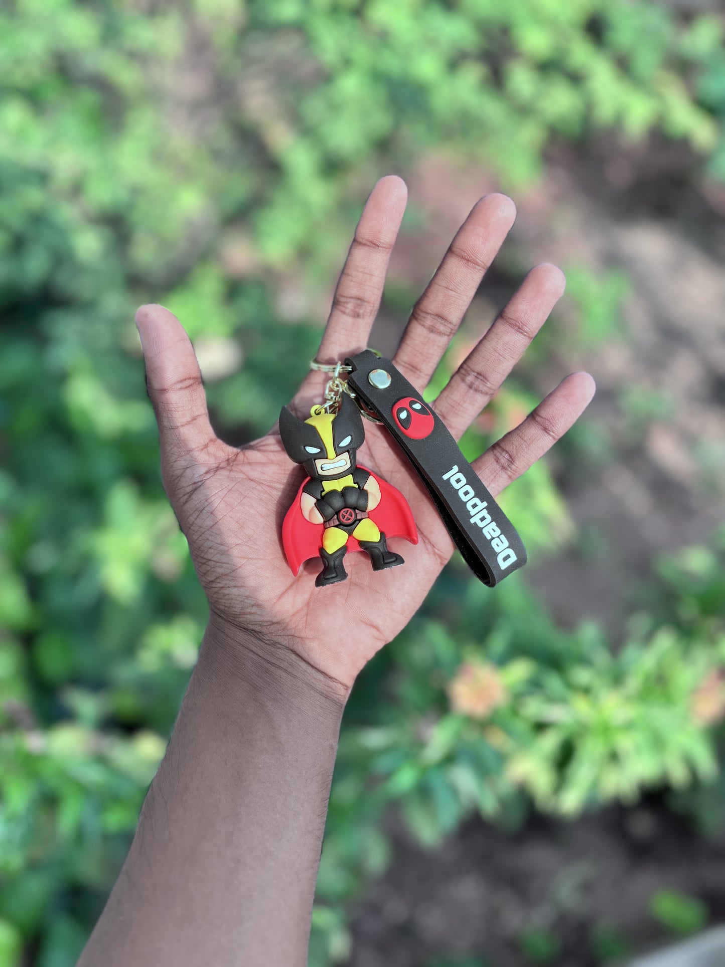 Wolverine - 3D Silicone Keychain