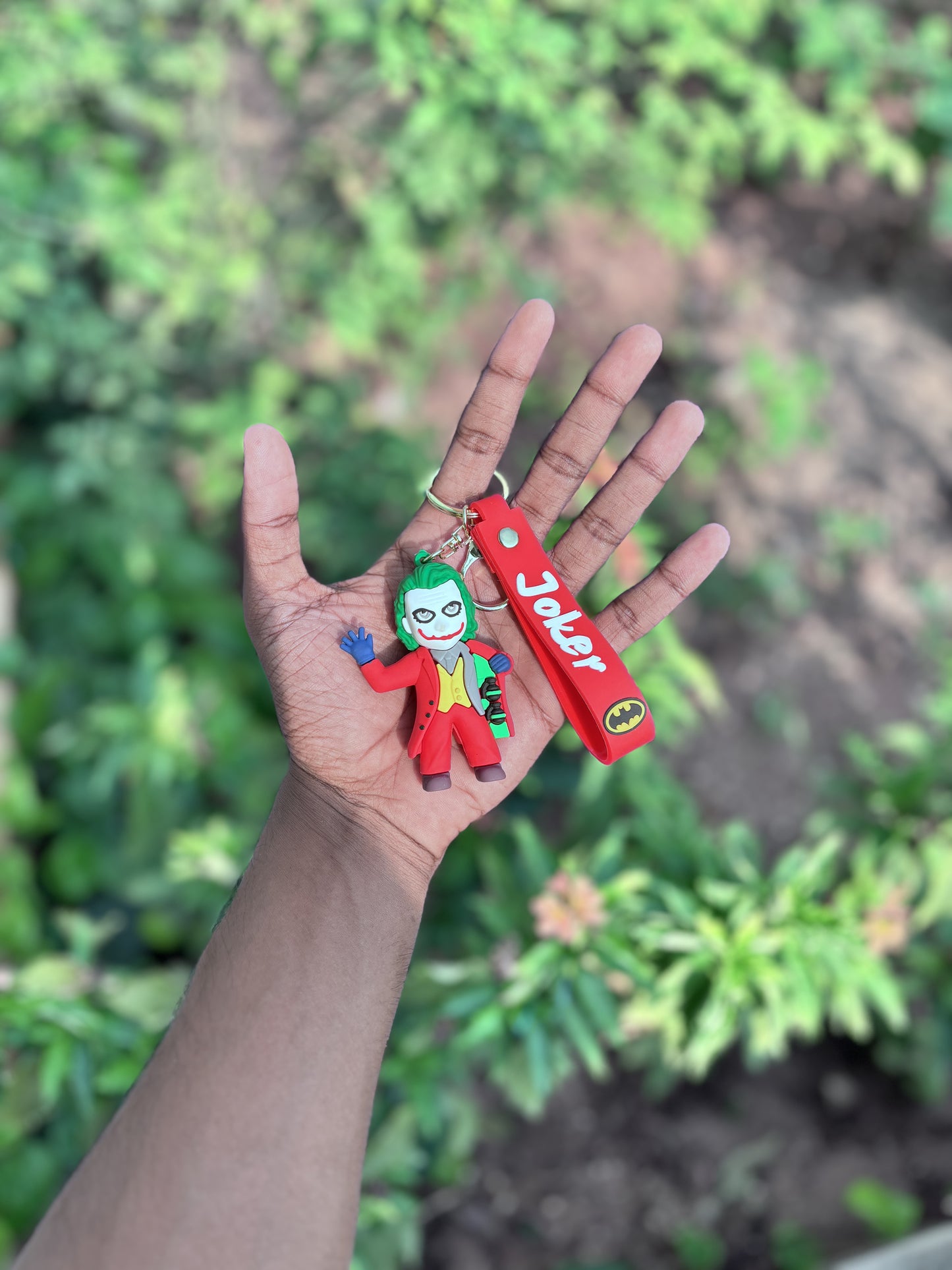 Joker - 3D Silicone Keychain