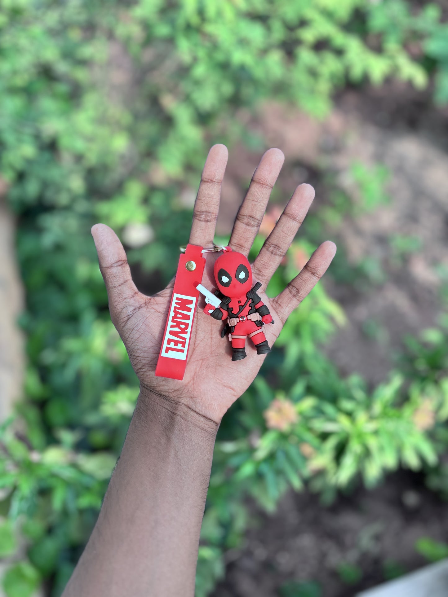 Marvel Deadpool - 3D Silicone Keychain