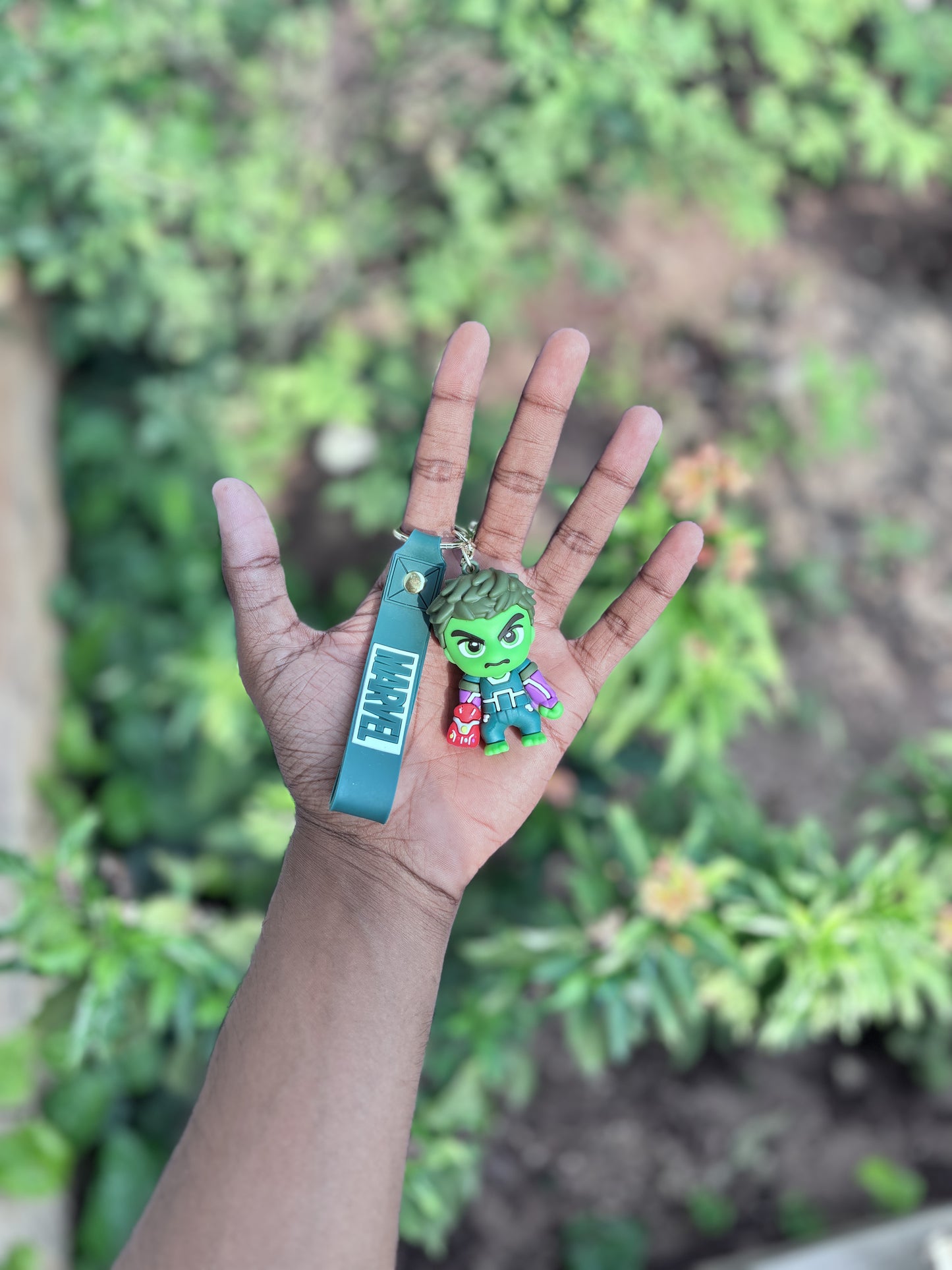 Hulk - 3D Silicone Keychain