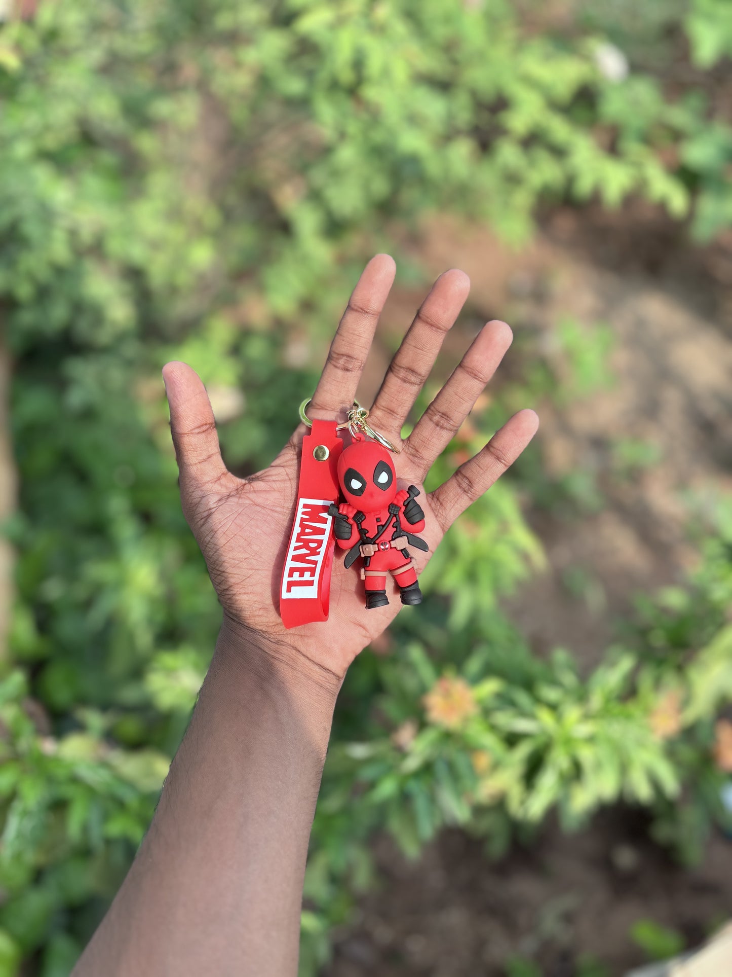 Deadpool - 3D Silicone Keychain