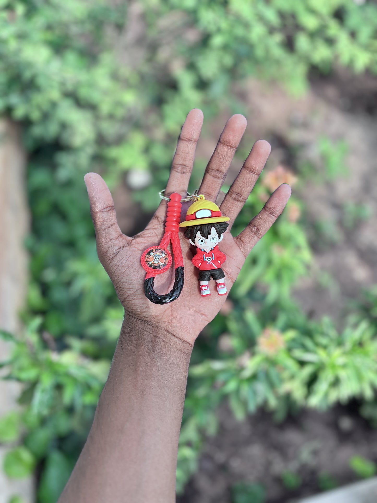 One Piece Luffy - 3D Silicone Keychain