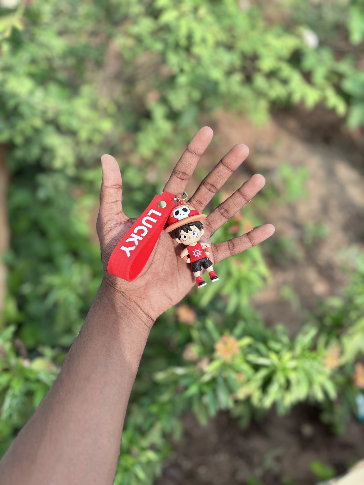 Luffy - 3D Silicone Keychain