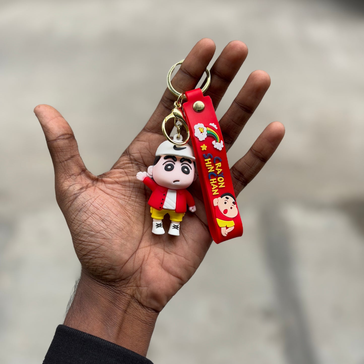 Shin Chan - 3D Silicone Keychain