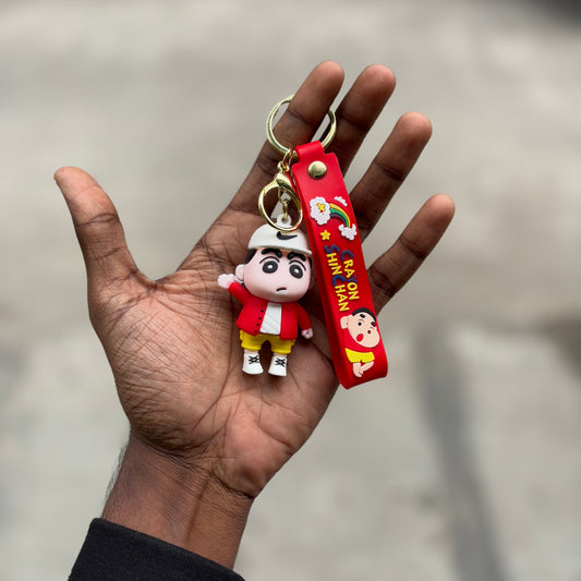 Shin Chan - 3D Silicone Keychain