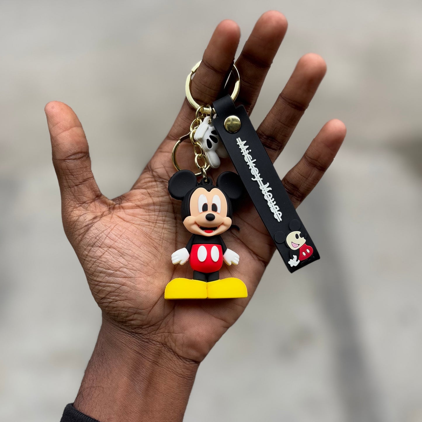 Mickey Mouse - 3D Silicone Keychain