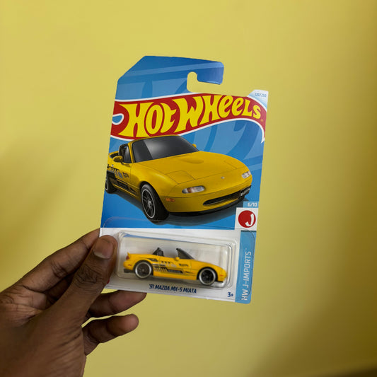 Hot Wheels - 91 Mazda MX-5 Miata