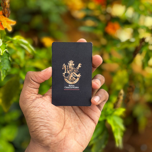 Royal Challengers Bangalore Wallet Card - Matte Finished