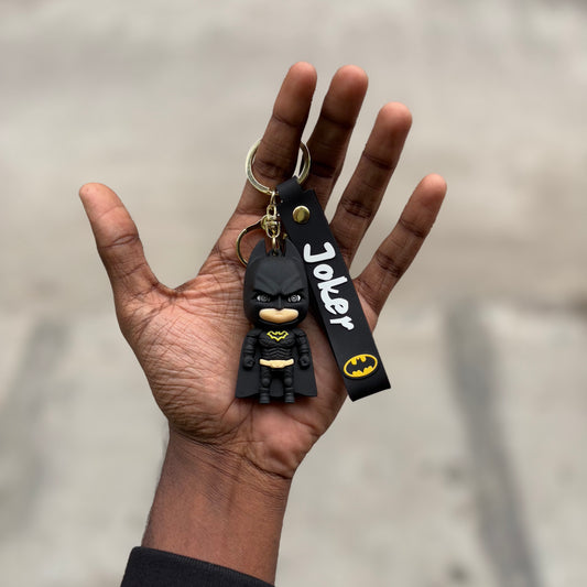 Batman - 3D Silicone Keychain