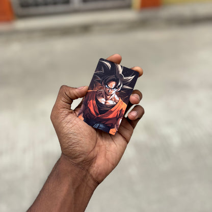 Premium Goku Wallet Card - Matte Finished!