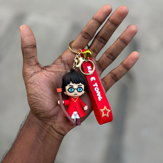 Harry Potter ( Red ) - 3D Silicone Keychain