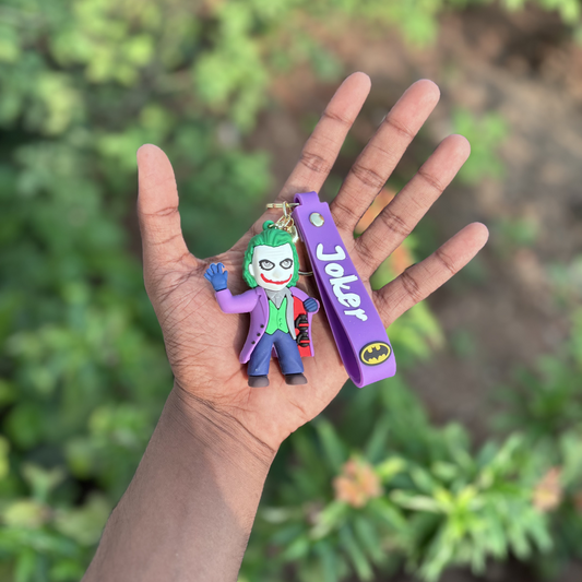 Joker - 3D Silicone Keychain