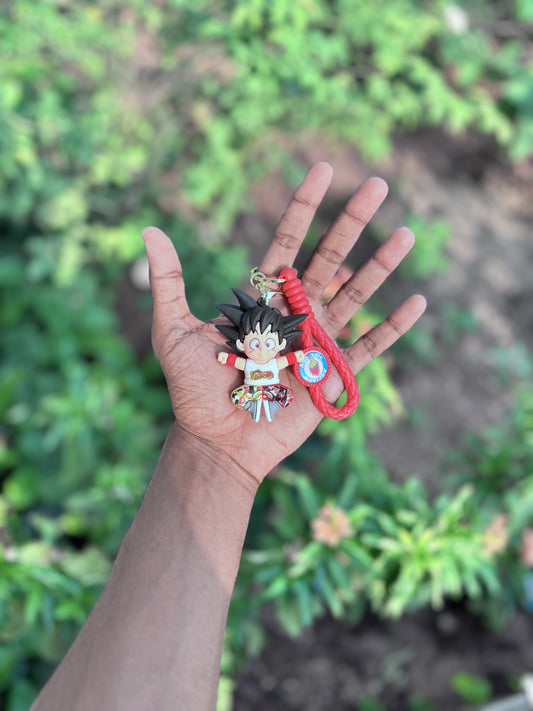 Goku dragon ball z - 3D Silicone Keychain