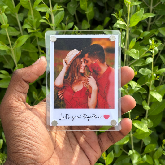 Personalized Polaroid Fridge Magnet