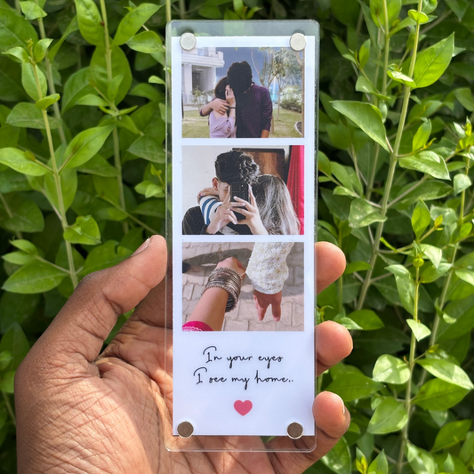 Personalized Polaroid Strip Fridge Magnet