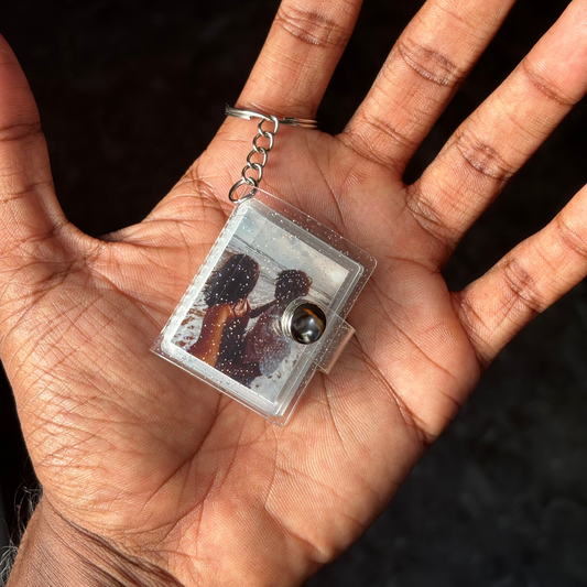 Customized Mini Photo Album Keychain - 16 Photos