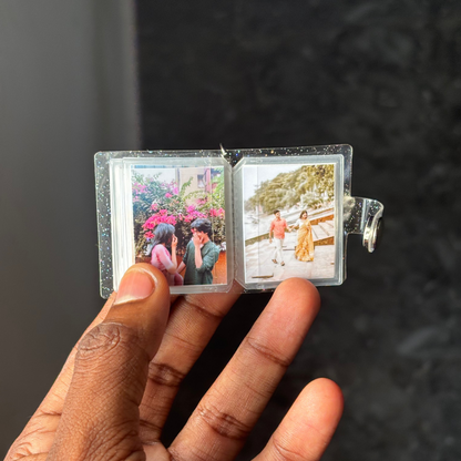 Customized Mini Photo Album Keychain - 16 Photos