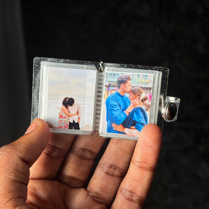 Customized Mini Photo Album Keychain - 16 Photos