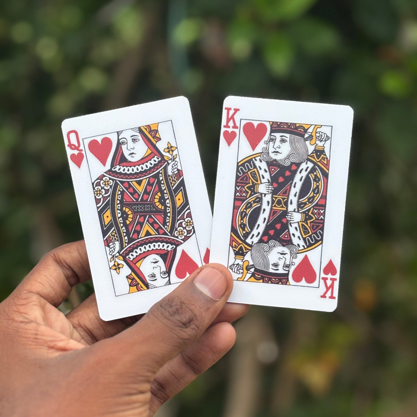 Couple Wallet Cards - King & Queen ( 2 Cards )