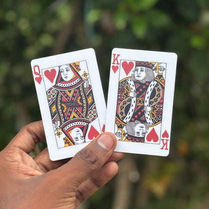 Couple Wallet Cards - King & Queen ( 2 Cards )