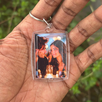 Personalized Photo Keychain (Front & Back)