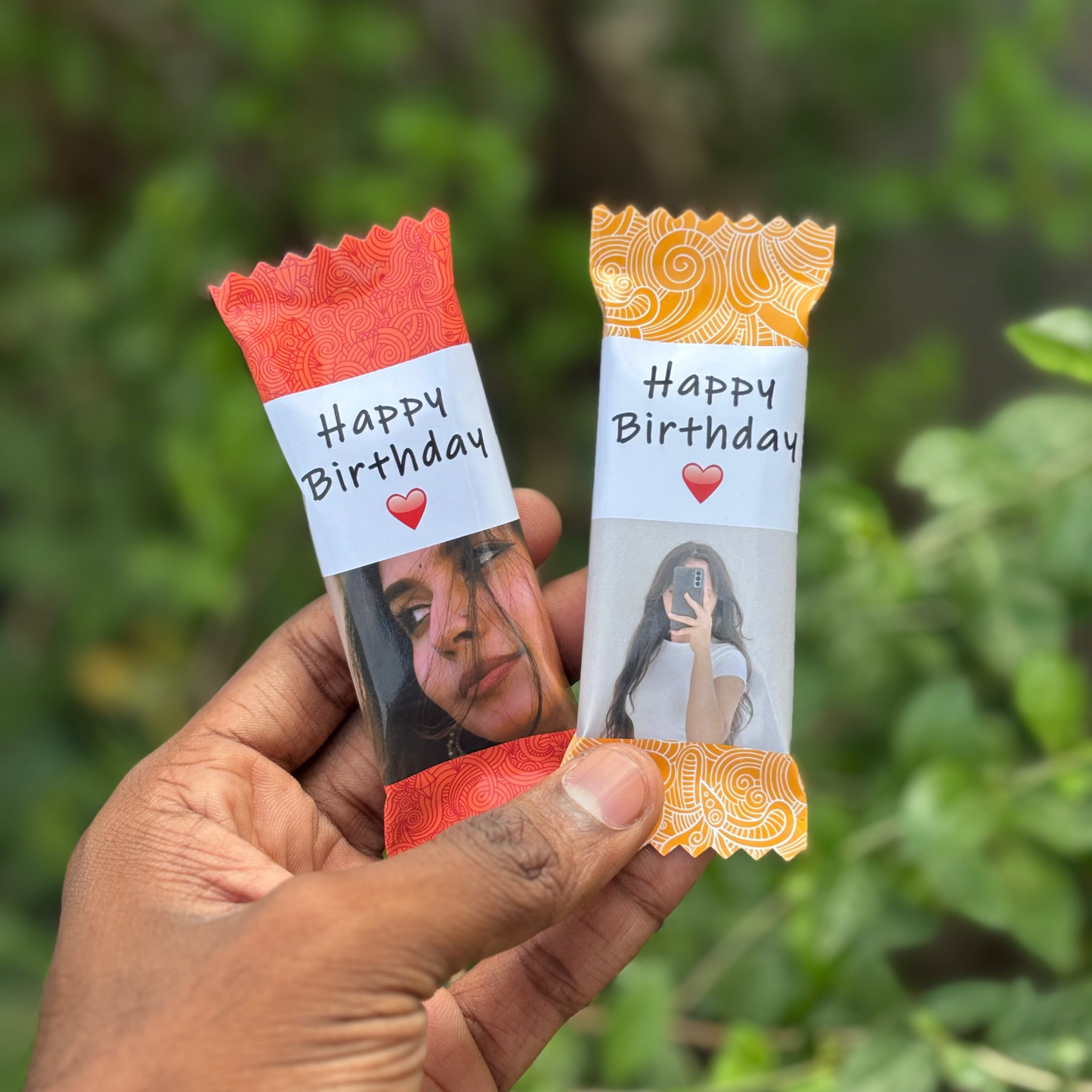 Customized Chocolate Gift Box with 16 Cute Little Polaroids