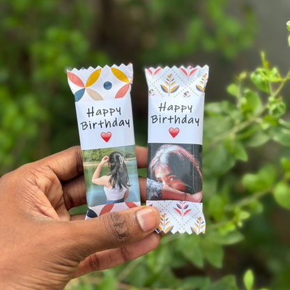 Customized Chocolate Gift Box with 16 Cute Little Polaroids