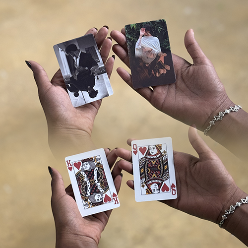 Couple Wallet Cards - King & Queen ( 2 Cards )